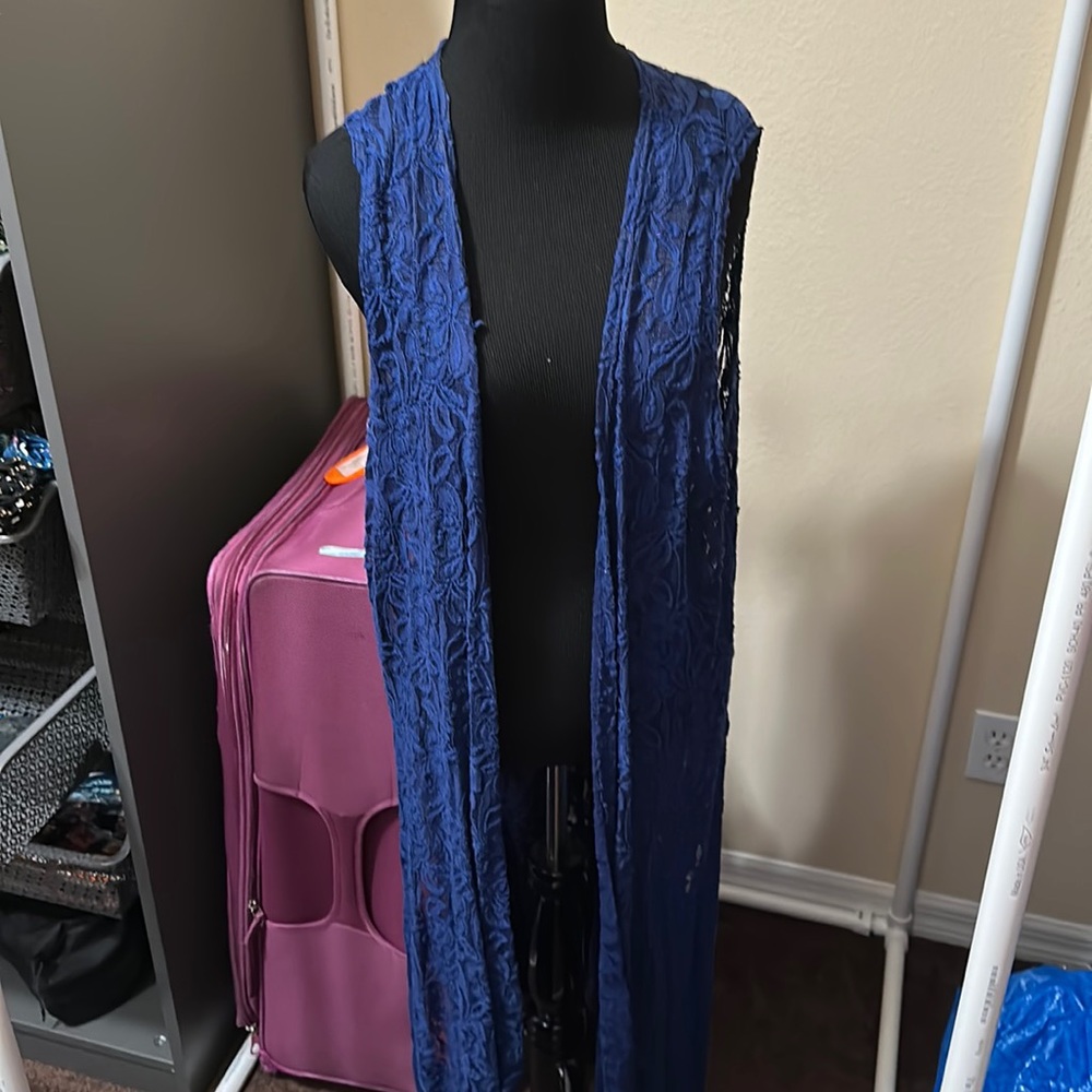 LuLaRoe Lace Joy Vest